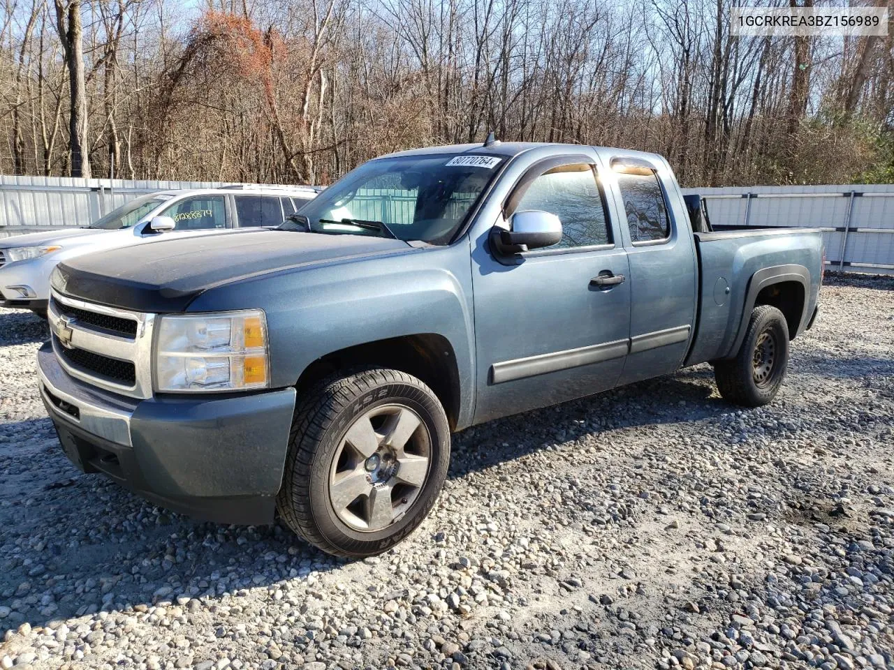 2011 Chevrolet Silverado K1500 Ls VIN: 1GCRKREA3BZ156989 Lot: 80770764