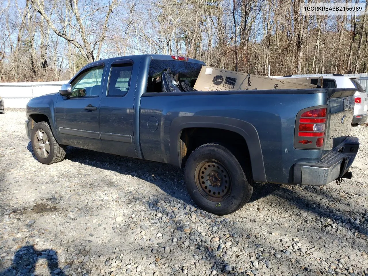 2011 Chevrolet Silverado K1500 Ls VIN: 1GCRKREA3BZ156989 Lot: 80770764