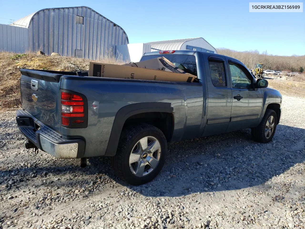 2011 Chevrolet Silverado K1500 Ls VIN: 1GCRKREA3BZ156989 Lot: 80770764