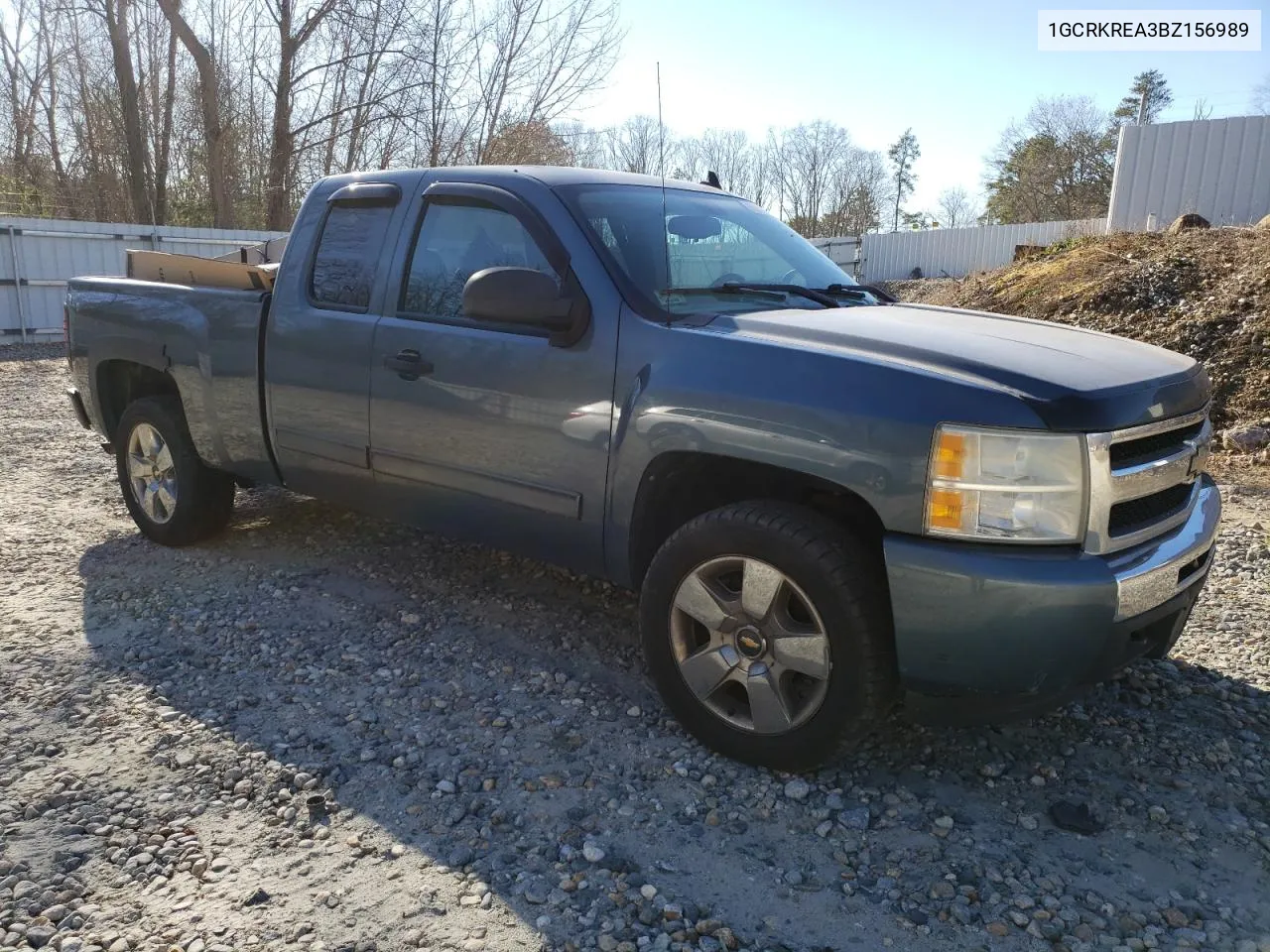 2011 Chevrolet Silverado K1500 Ls VIN: 1GCRKREA3BZ156989 Lot: 80770764