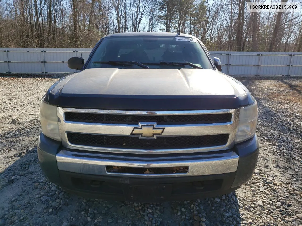 2011 Chevrolet Silverado K1500 Ls VIN: 1GCRKREA3BZ156989 Lot: 80770764