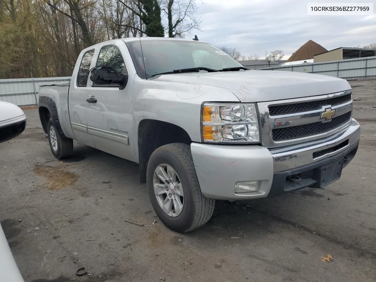 2011 Chevrolet Silverado K1500 Lt VIN: 1GCRKSE36BZ277959 Lot: 81614594