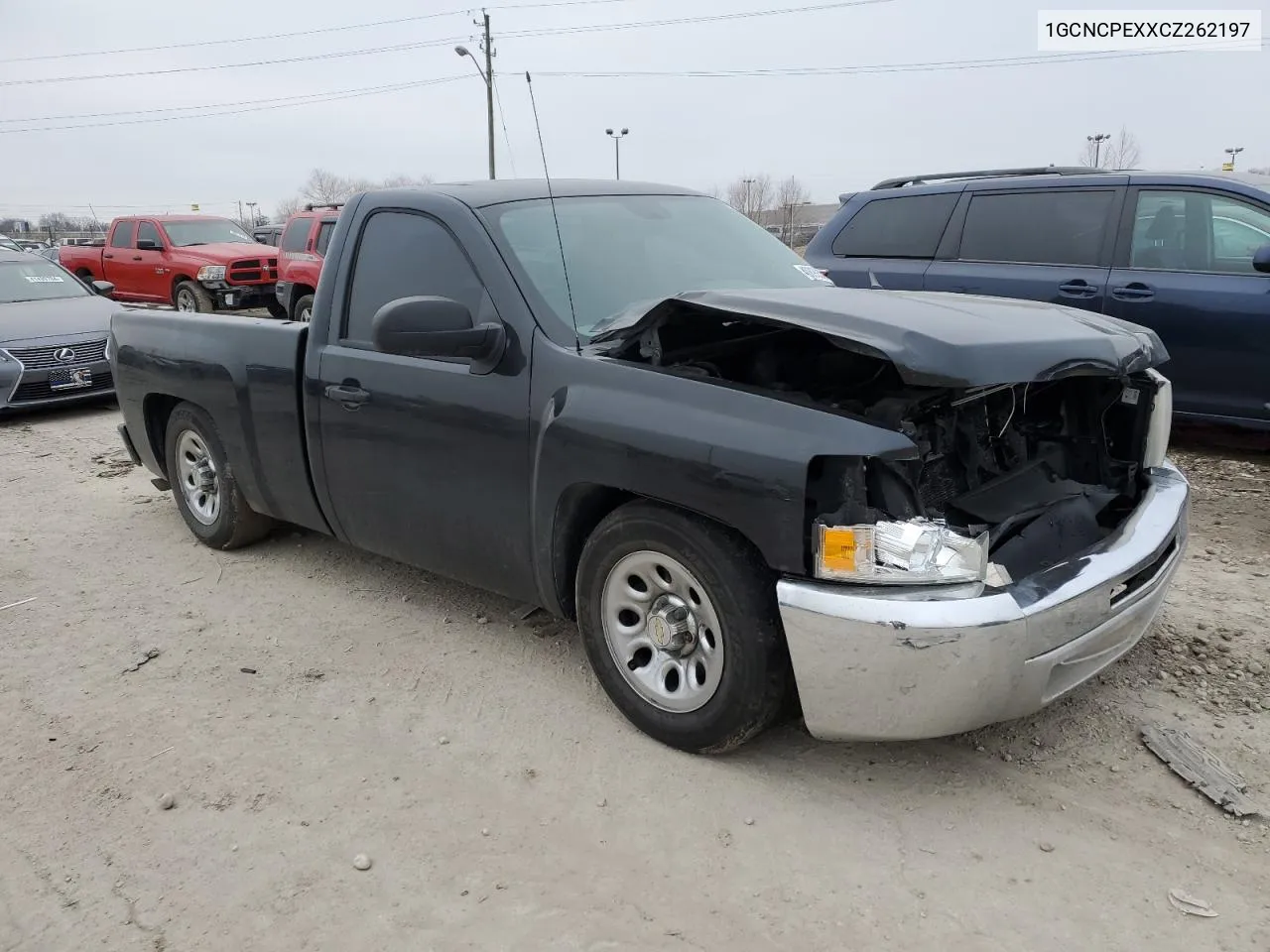 2012 Chevrolet Silverado C1500 VIN: 1GCNCPEXXCZ262197 Lot: 40899334