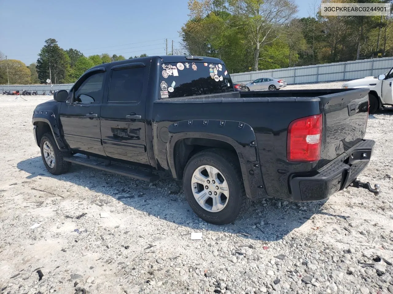 2012 Chevrolet Silverado K1500 Ls VIN: 3GCPKREA8CG244901 Lot: 49862004