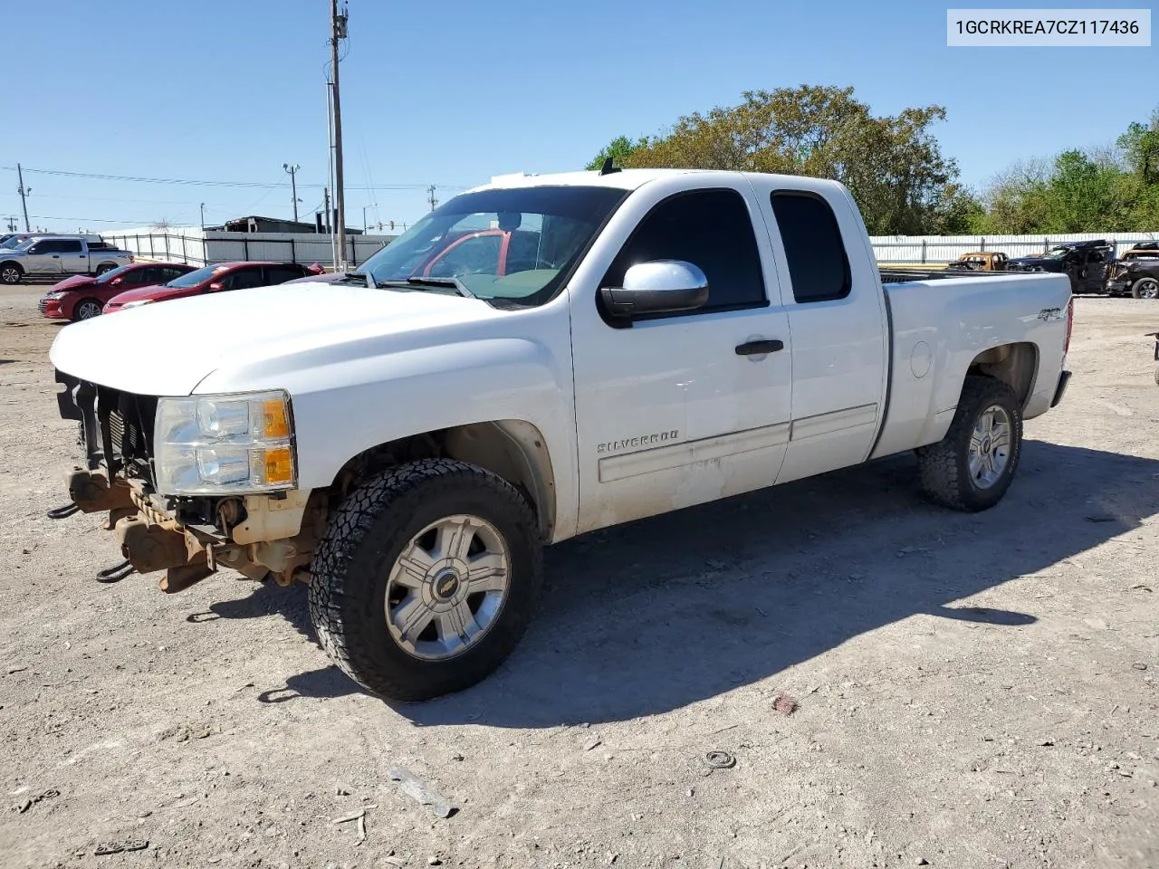 2012 Chevrolet Silverado K1500 Ls VIN: 1GCRKREA7CZ117436 Lot: 49894234