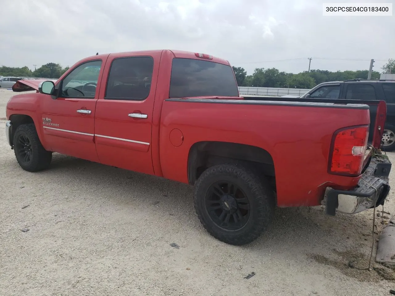 2012 Chevrolet Silverado C1500 Lt VIN: 3GCPCSE04CG183400 Lot: 50133474