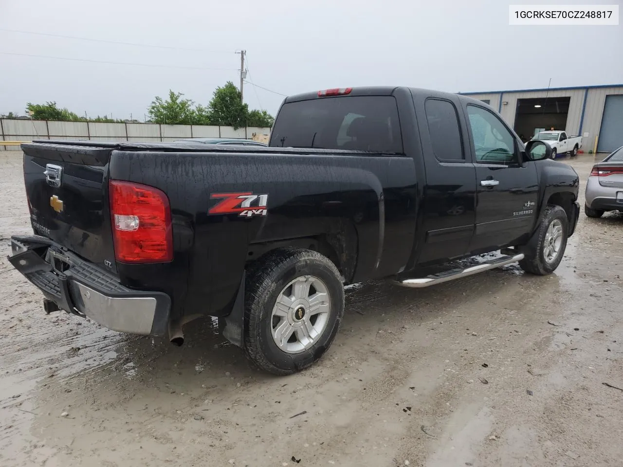 1GCRKSE70CZ248817 2012 Chevrolet Silverado K1500 Lt