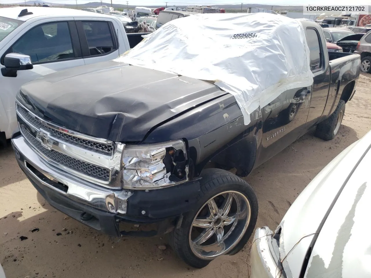 2012 Chevrolet Silverado K1500 Ls VIN: 1GCRKREA0CZ121702 Lot: 50595054