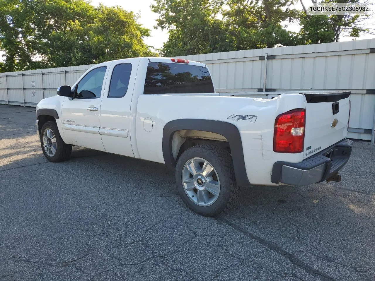 2012 Chevrolet Silverado K1500 Lt VIN: 1GCRKSE75CZ305982 Lot: 57835174