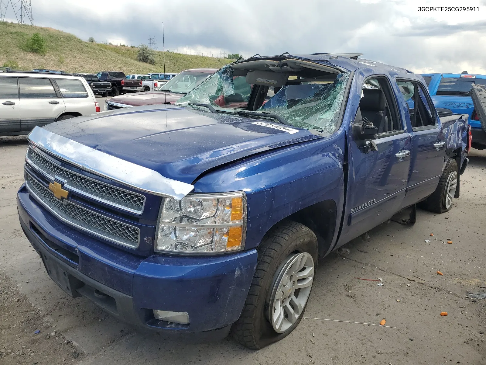 3GCPKTE25CG295911 2012 Chevrolet Silverado K1500 Ltz