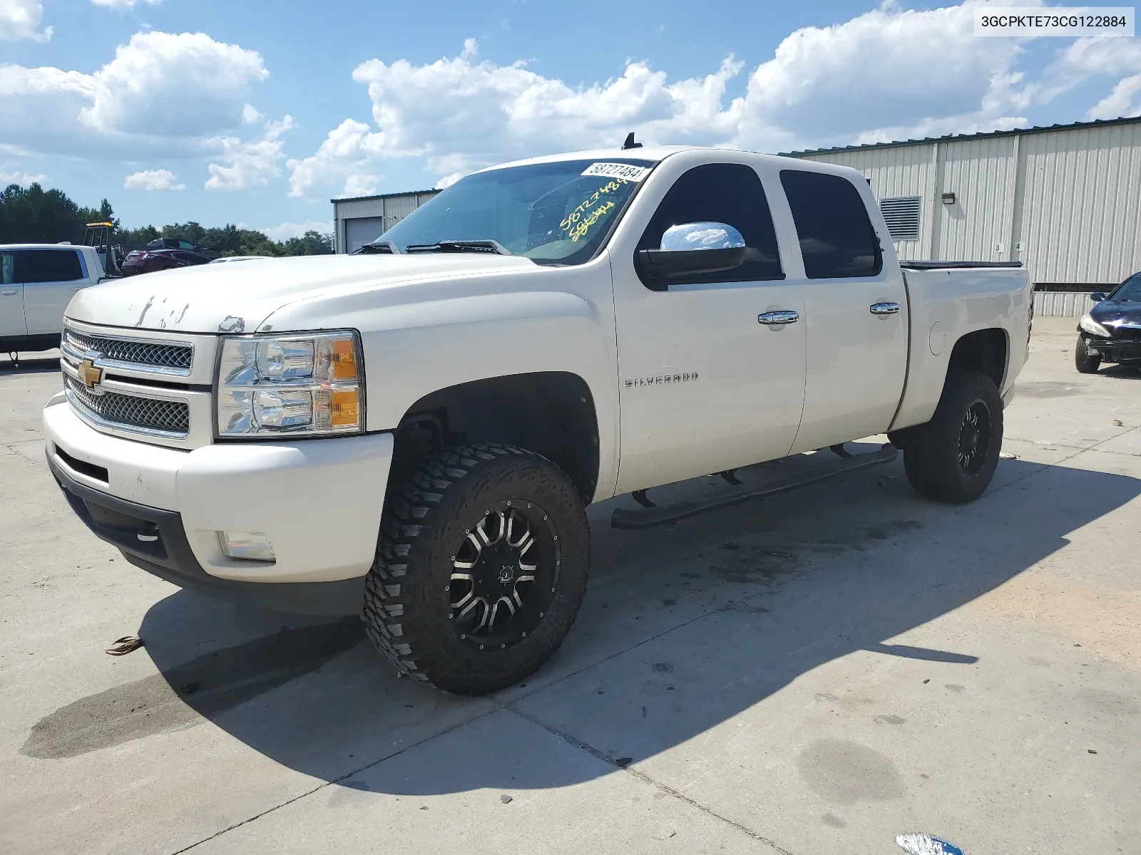 2012 Chevrolet Silverado K1500 Ltz VIN: 3GCPKTE73CG122884 Lot: 58727484