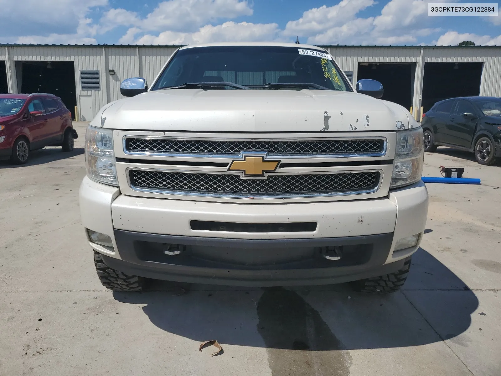 2012 Chevrolet Silverado K1500 Ltz VIN: 3GCPKTE73CG122884 Lot: 58727484