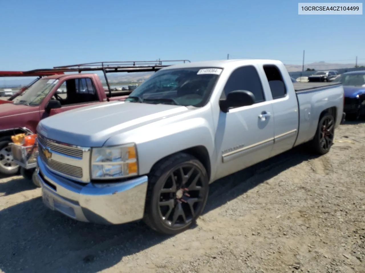 1GCRCSEA4CZ104499 2012 Chevrolet Silverado C1500 Lt