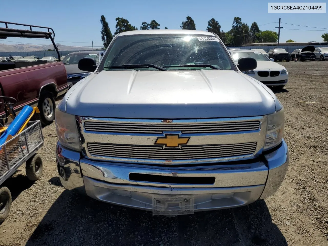 2012 Chevrolet Silverado C1500 Lt VIN: 1GCRCSEA4CZ104499 Lot: 61459364