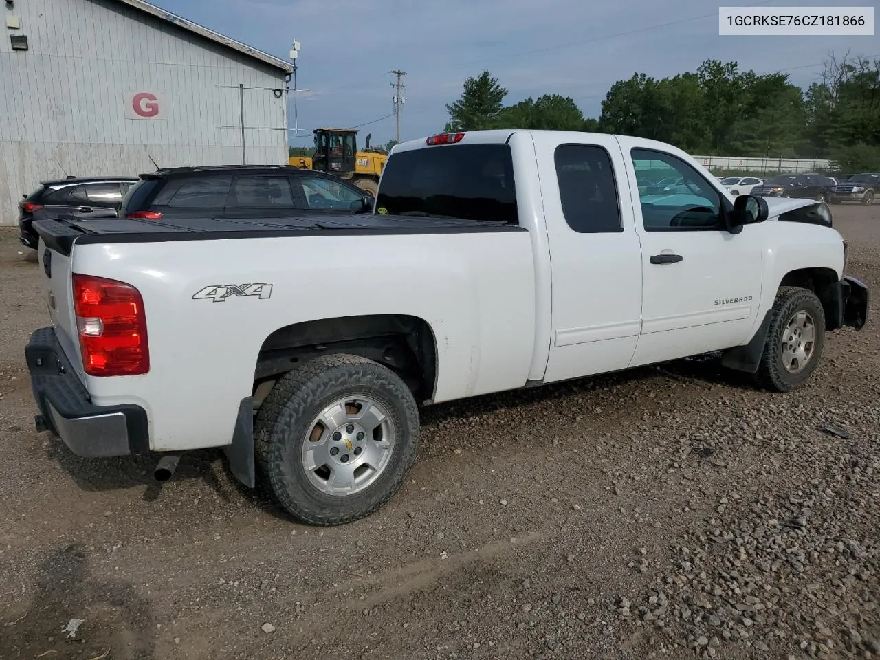 2012 Chevrolet Silverado K1500 Lt VIN: 1GCRKSE76CZ181866 Lot: 61930054