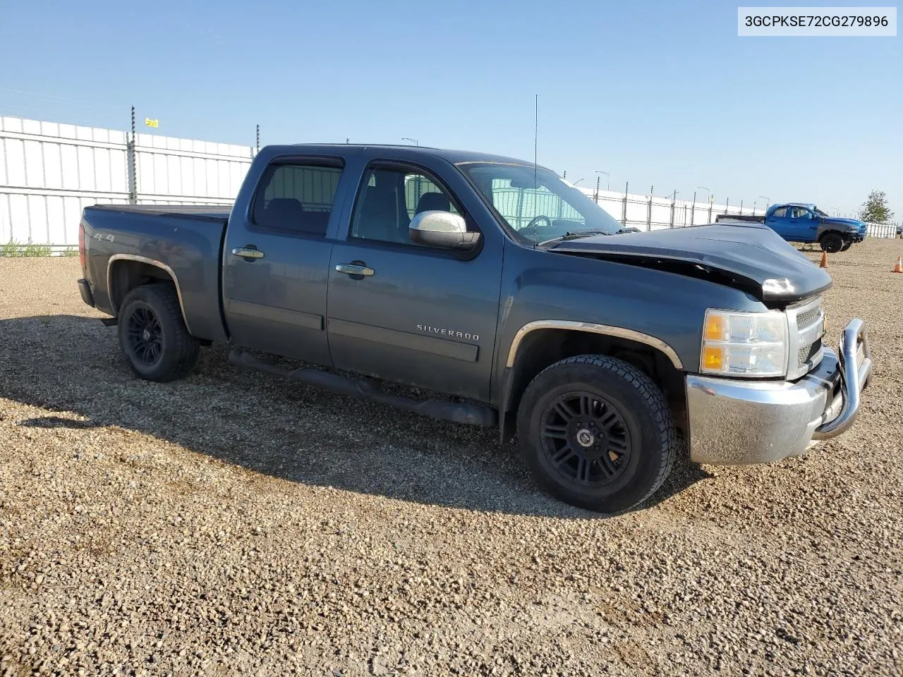 2012 Chevrolet Silverado K1500 Lt VIN: 3GCPKSE72CG279896 Lot: 62636084