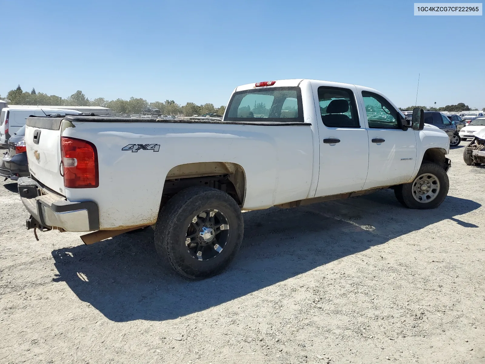 1GC4KZCG7CF222965 2012 Chevrolet Silverado K3500