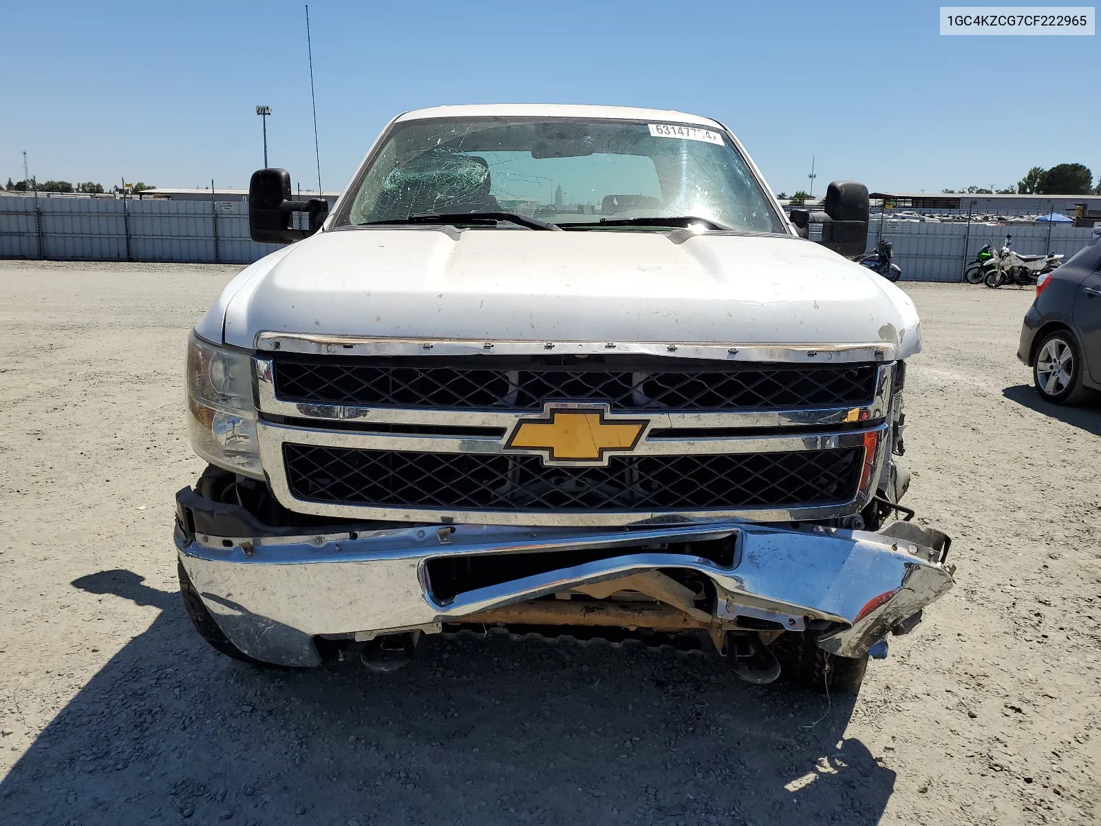 2012 Chevrolet Silverado K3500 VIN: 1GC4KZCG7CF222965 Lot: 63147704