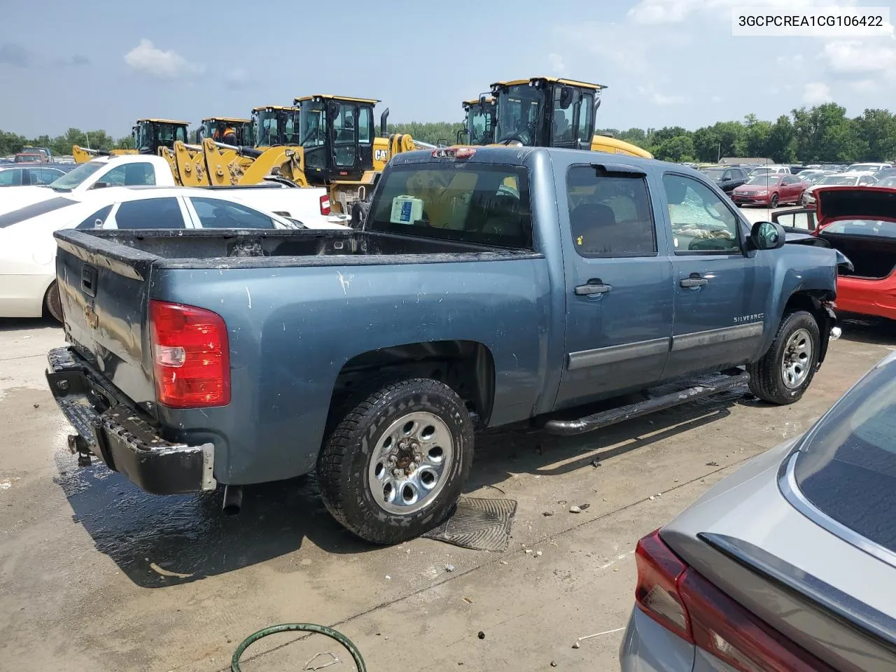 2012 Chevrolet Silverado C1500 Ls VIN: 3GCPCREA1CG106422 Lot: 63532124