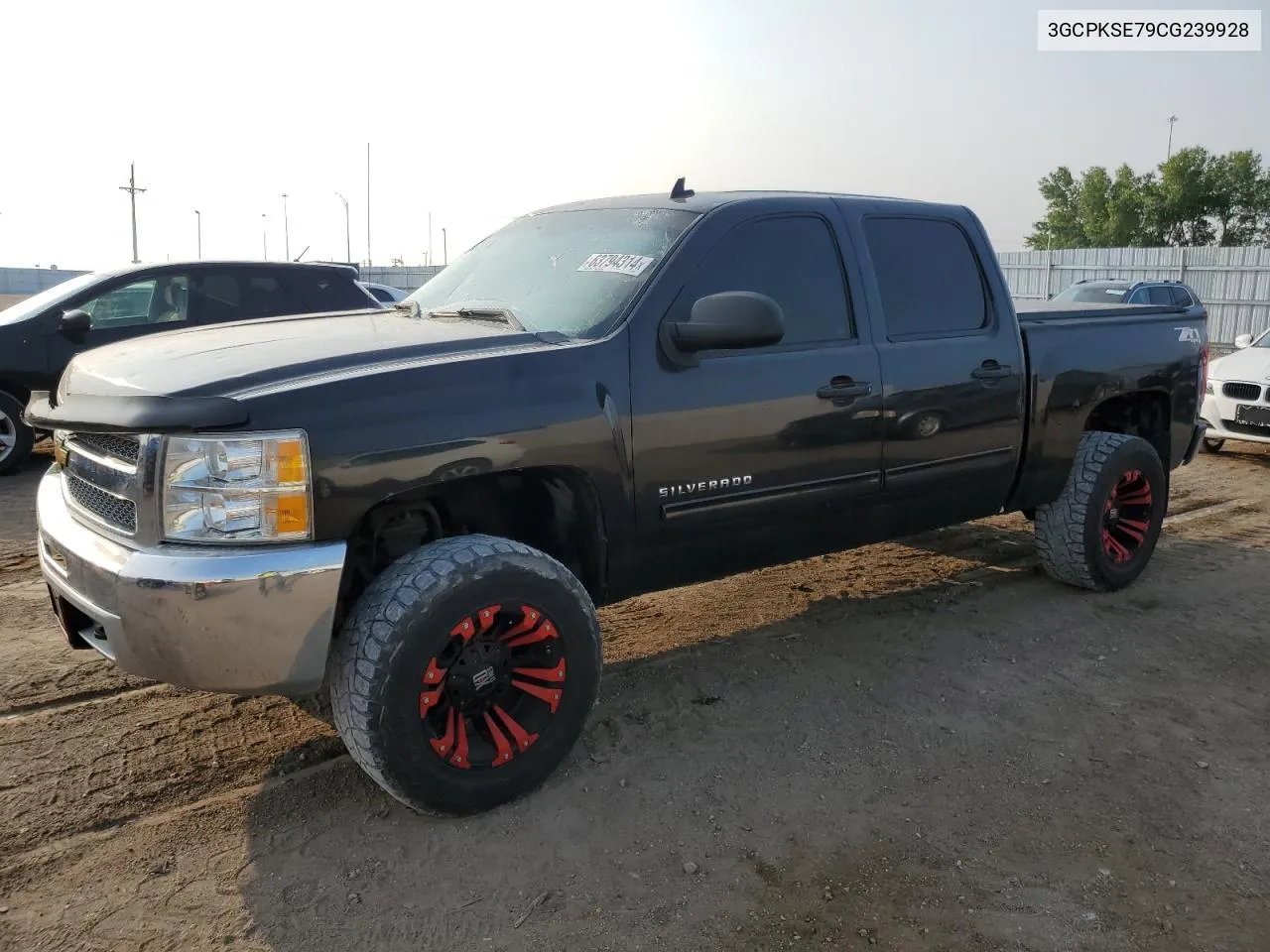 2012 Chevrolet Silverado K1500 Lt VIN: 3GCPKSE79CG239928 Lot: 63794314