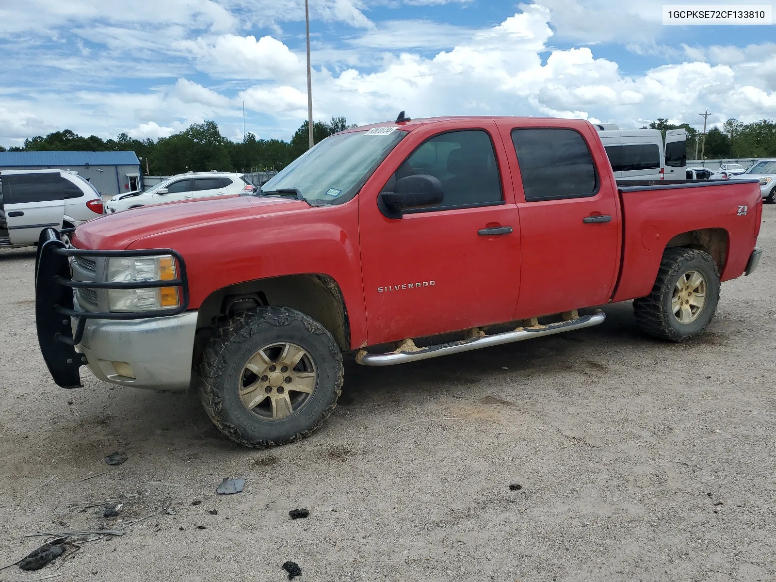 2012 Chevrolet Silverado K1500 Lt VIN: 1GCPKSE72CF133810 Lot: 63970734