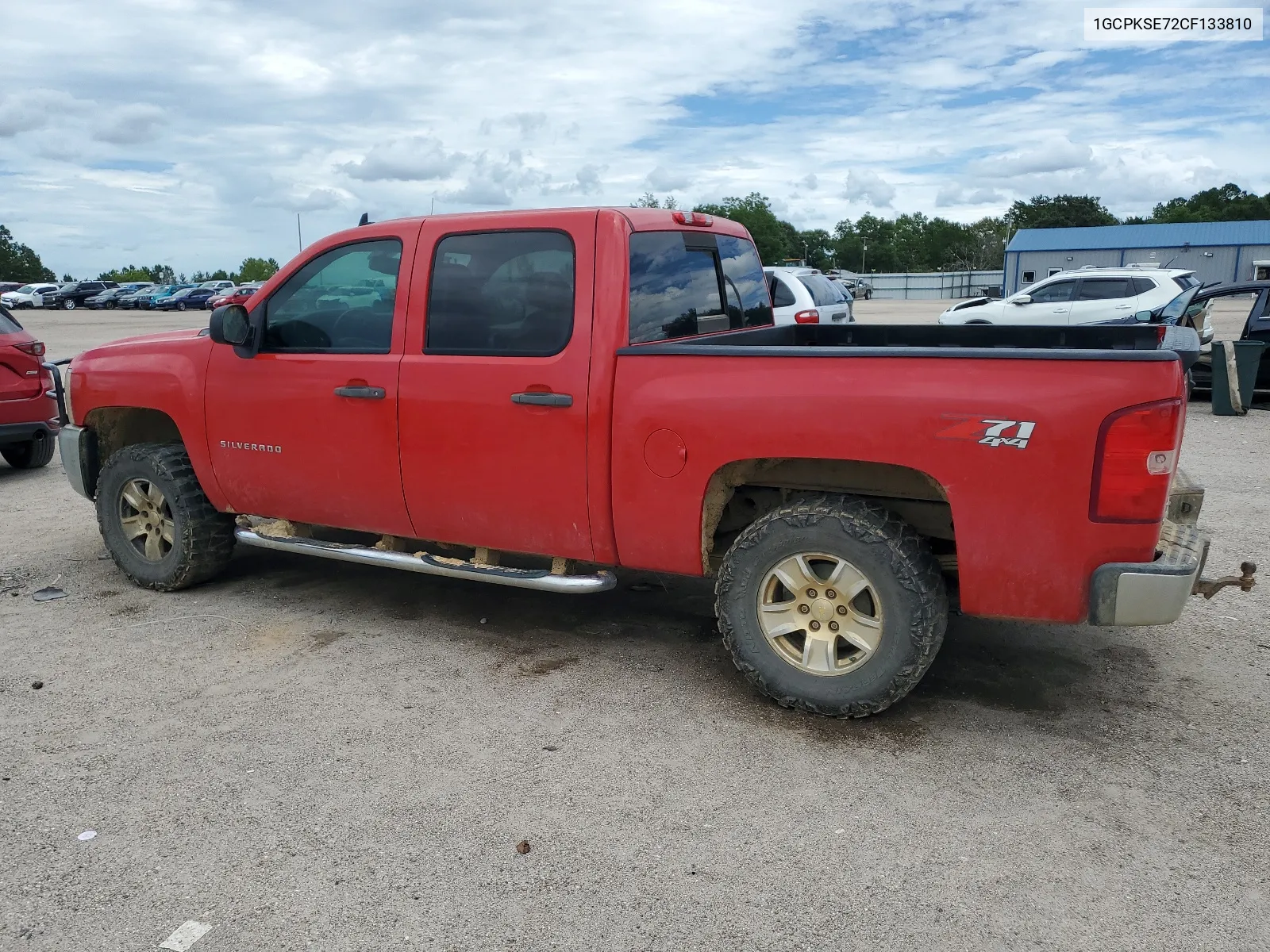 2012 Chevrolet Silverado K1500 Lt VIN: 1GCPKSE72CF133810 Lot: 63970734