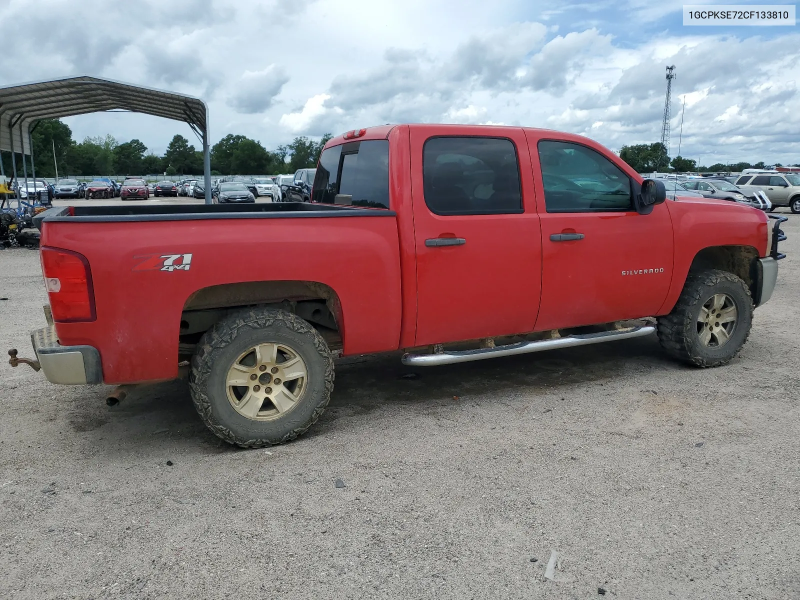 2012 Chevrolet Silverado K1500 Lt VIN: 1GCPKSE72CF133810 Lot: 63970734