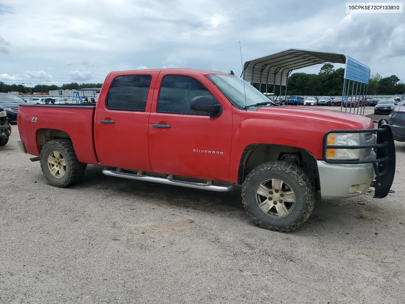 2012 Chevrolet Silverado K1500 Lt VIN: 1GCPKSE72CF133810 Lot: 63970734