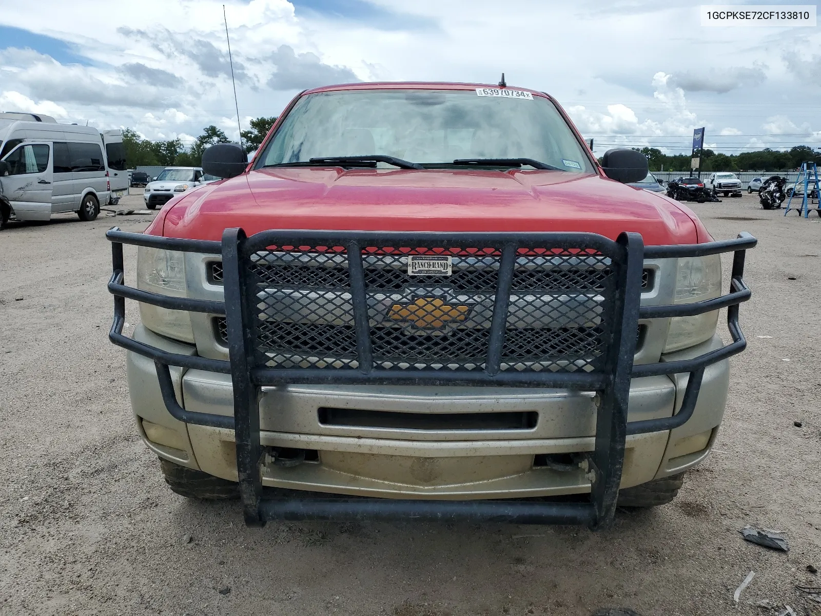 2012 Chevrolet Silverado K1500 Lt VIN: 1GCPKSE72CF133810 Lot: 63970734