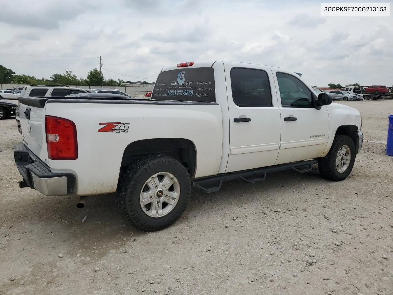 2012 Chevrolet Silverado K1500 Lt VIN: 3GCPKSE70CG213153 Lot: 64255124