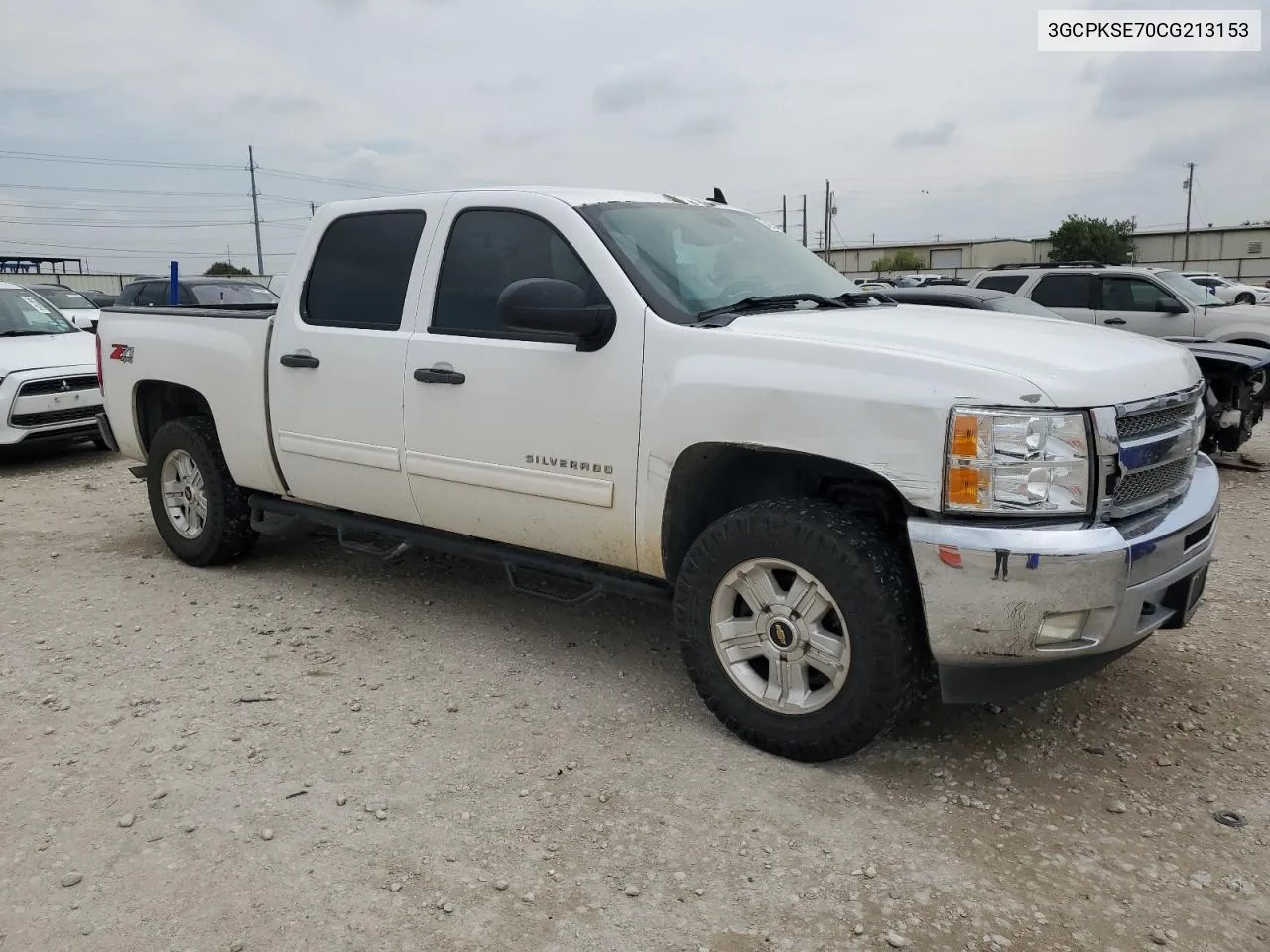 2012 Chevrolet Silverado K1500 Lt VIN: 3GCPKSE70CG213153 Lot: 64255124