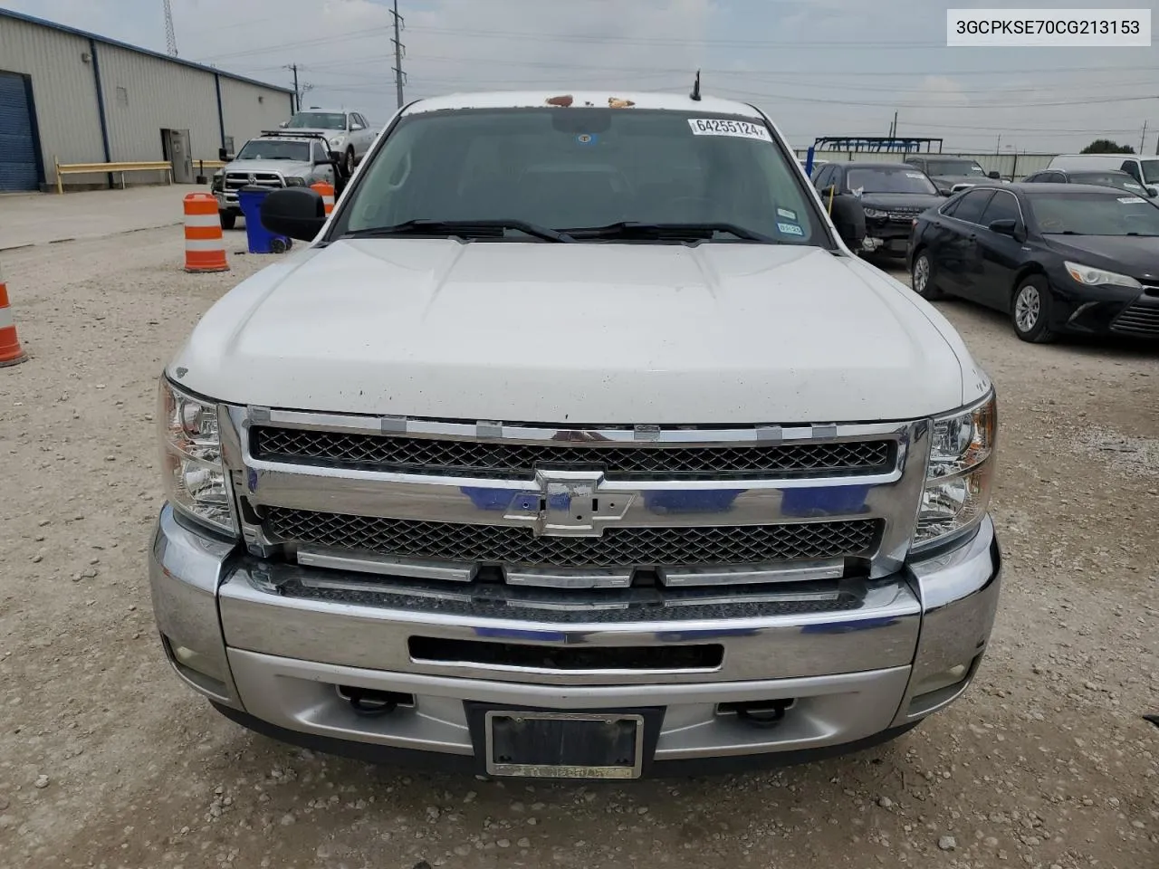 2012 Chevrolet Silverado K1500 Lt VIN: 3GCPKSE70CG213153 Lot: 64255124