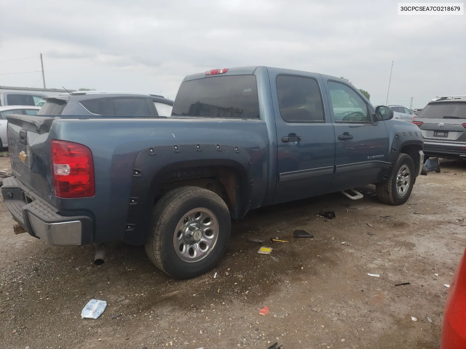 2012 Chevrolet Silverado C1500 Lt VIN: 3GCPCSEA7CG218679 Lot: 64369514