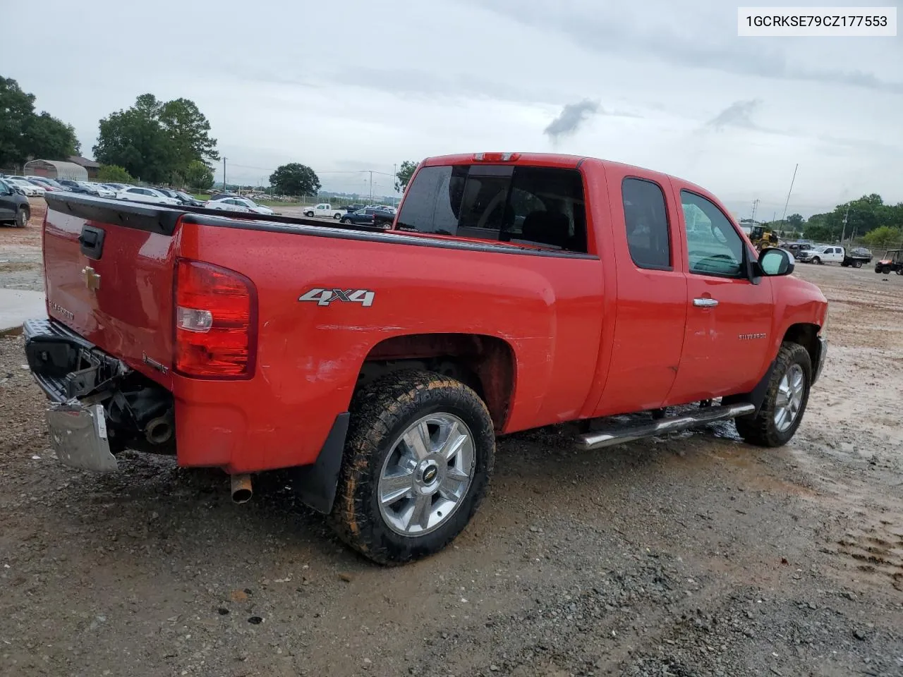 1GCRKSE79CZ177553 2012 Chevrolet Silverado K1500 Lt