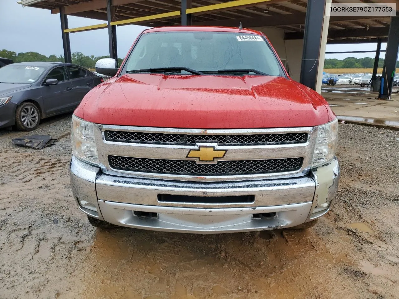 2012 Chevrolet Silverado K1500 Lt VIN: 1GCRKSE79CZ177553 Lot: 64485444