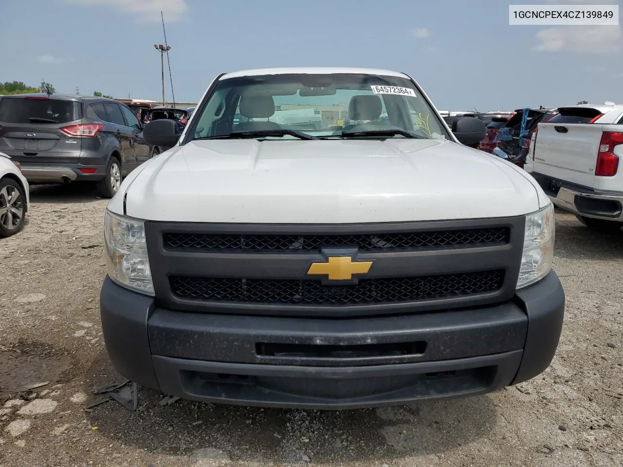 2012 Chevrolet Silverado C1500 VIN: 1GCNCPEX4CZ139849 Lot: 64572364