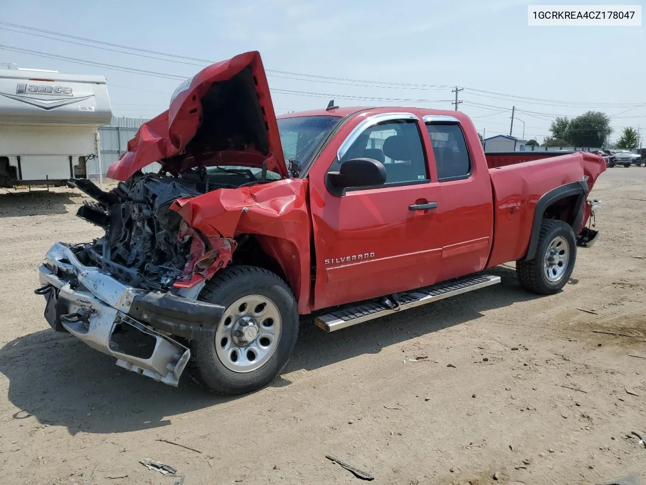 1GCRKREA4CZ178047 2012 Chevrolet Silverado K1500 Ls