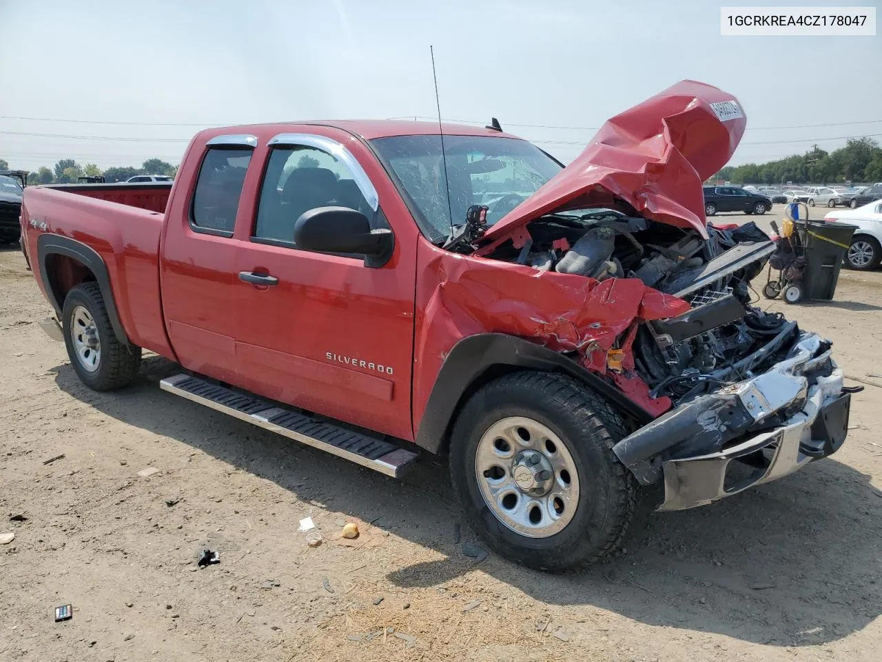 2012 Chevrolet Silverado K1500 Ls VIN: 1GCRKREA4CZ178047 Lot: 64688724