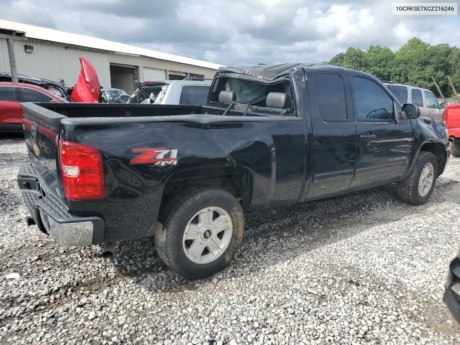 2012 Chevrolet Silverado K1500 Lt VIN: 1GCRKSE7XCZ216246 Lot: 64809974