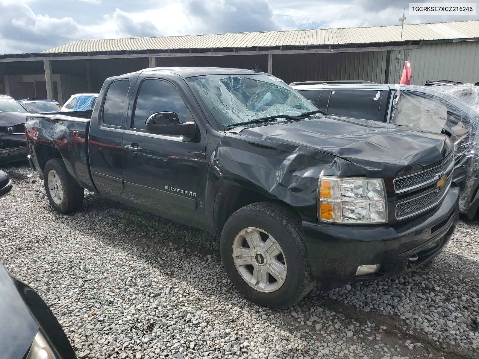 2012 Chevrolet Silverado K1500 Lt VIN: 1GCRKSE7XCZ216246 Lot: 64809974