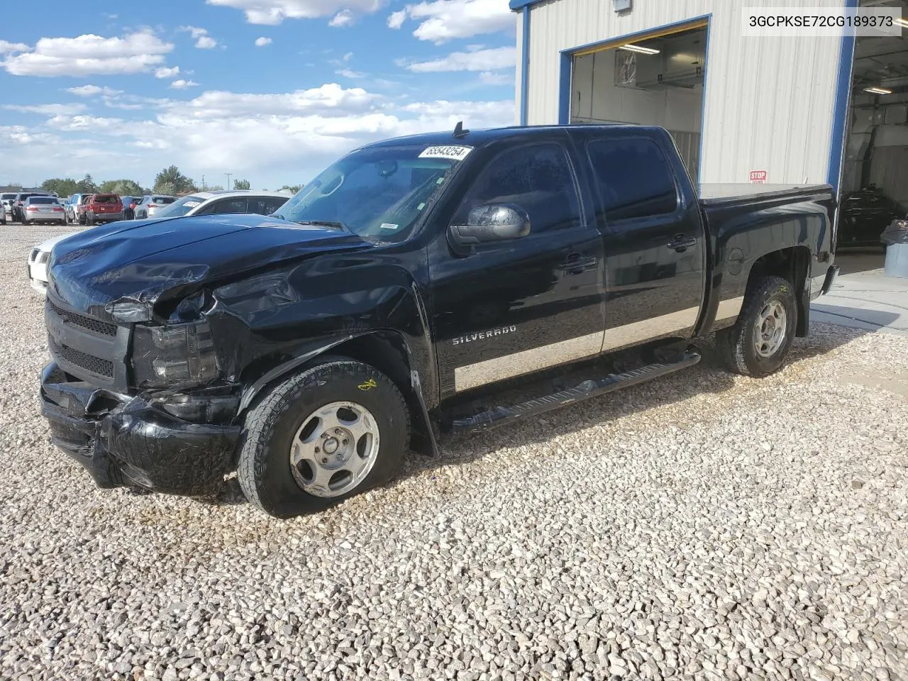 2012 Chevrolet Silverado K1500 Lt VIN: 3GCPKSE72CG189373 Lot: 65543254