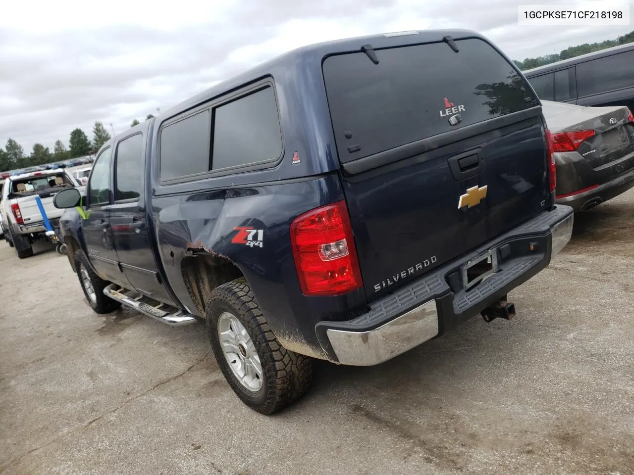 2012 Chevrolet Silverado K1500 Lt VIN: 1GCPKSE71CF218198 Lot: 65747674