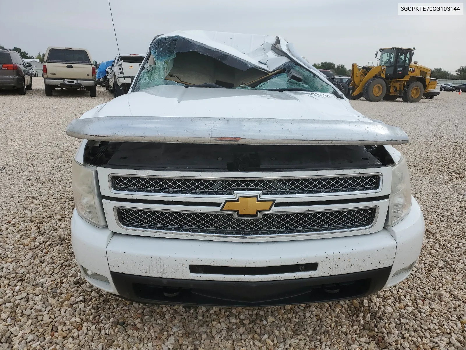 2012 Chevrolet Silverado K1500 Ltz VIN: 3GCPKTE70CG103144 Lot: 66487874