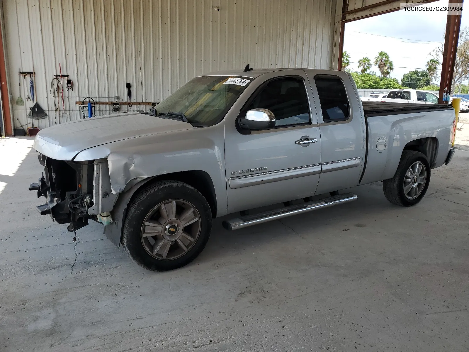 2012 Chevrolet Silverado C1500 Lt VIN: 1GCRCSE07CZ309984 Lot: 66508194