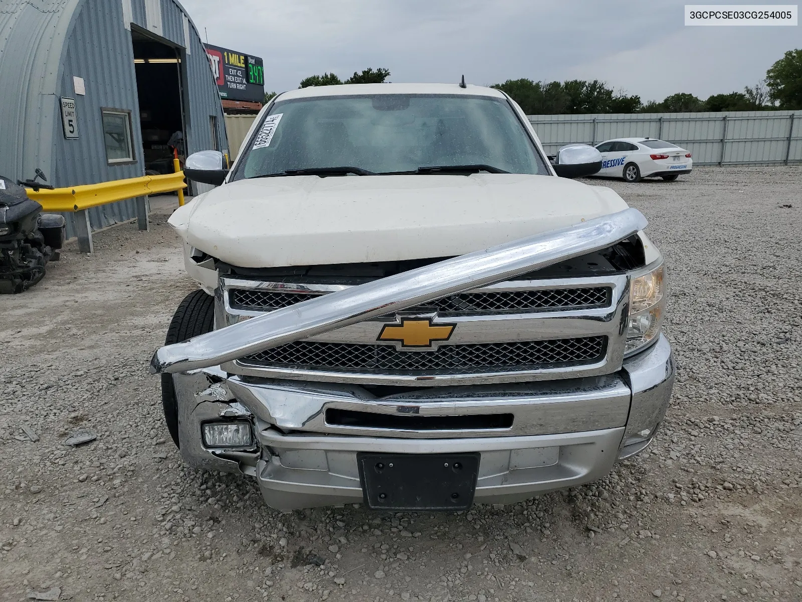 2012 Chevrolet Silverado C1500 Lt VIN: 3GCPCSE03CG254005 Lot: 66522774