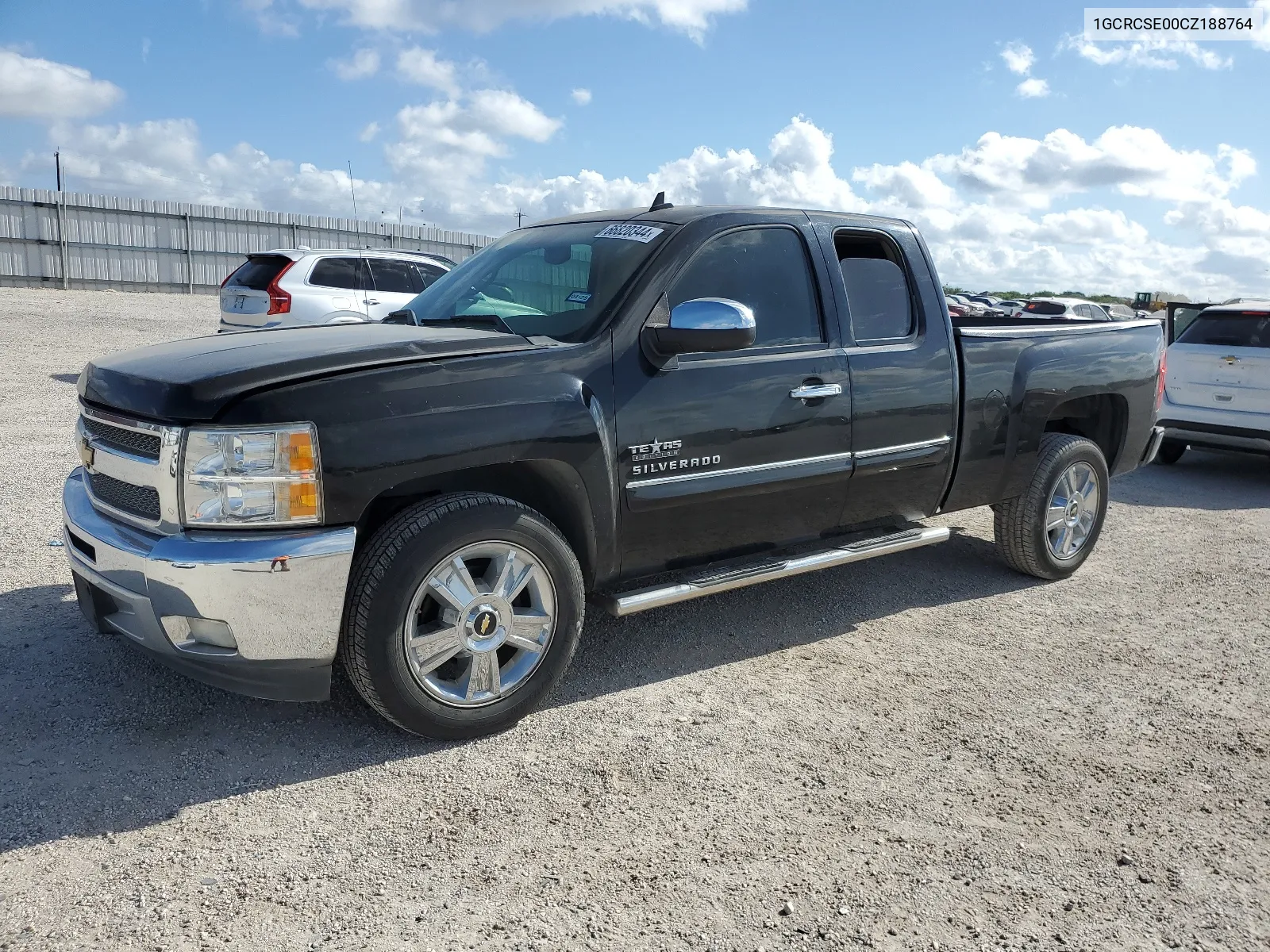 1GCRCSE00CZ188764 2012 Chevrolet Silverado C1500 Lt