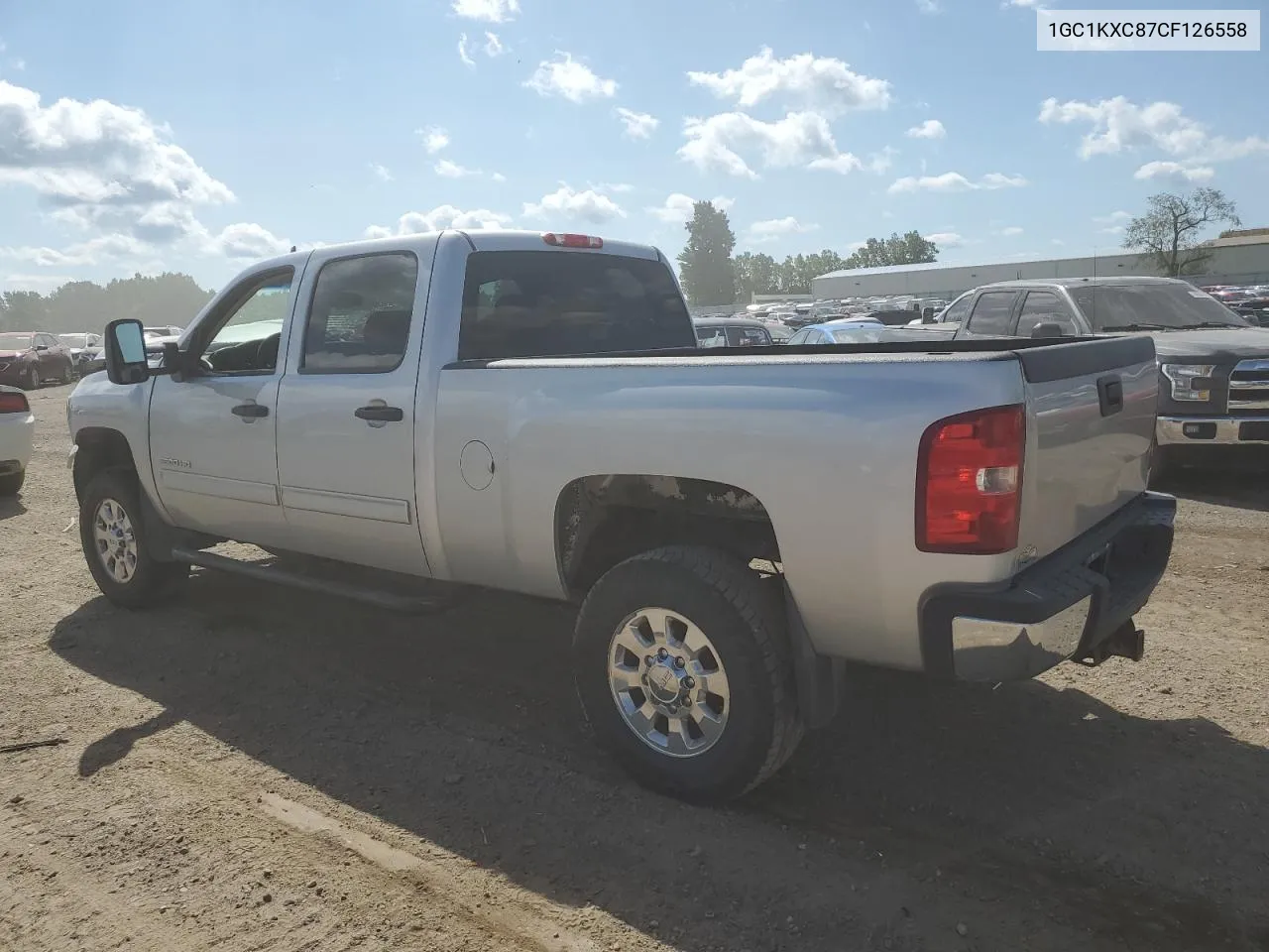 1GC1KXC87CF126558 2012 Chevrolet Silverado K2500 Heavy Duty Lt