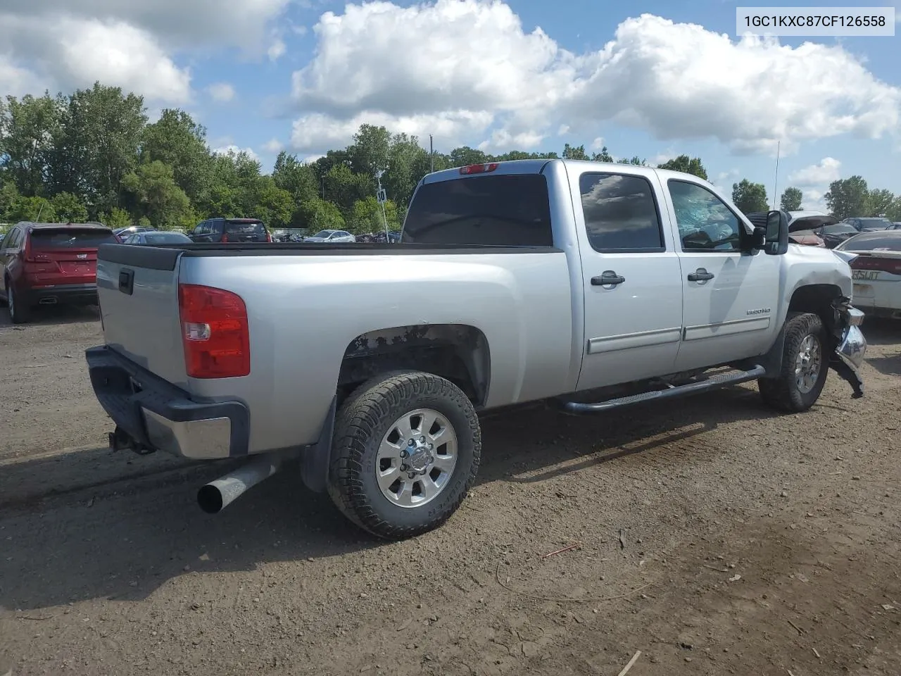 1GC1KXC87CF126558 2012 Chevrolet Silverado K2500 Heavy Duty Lt