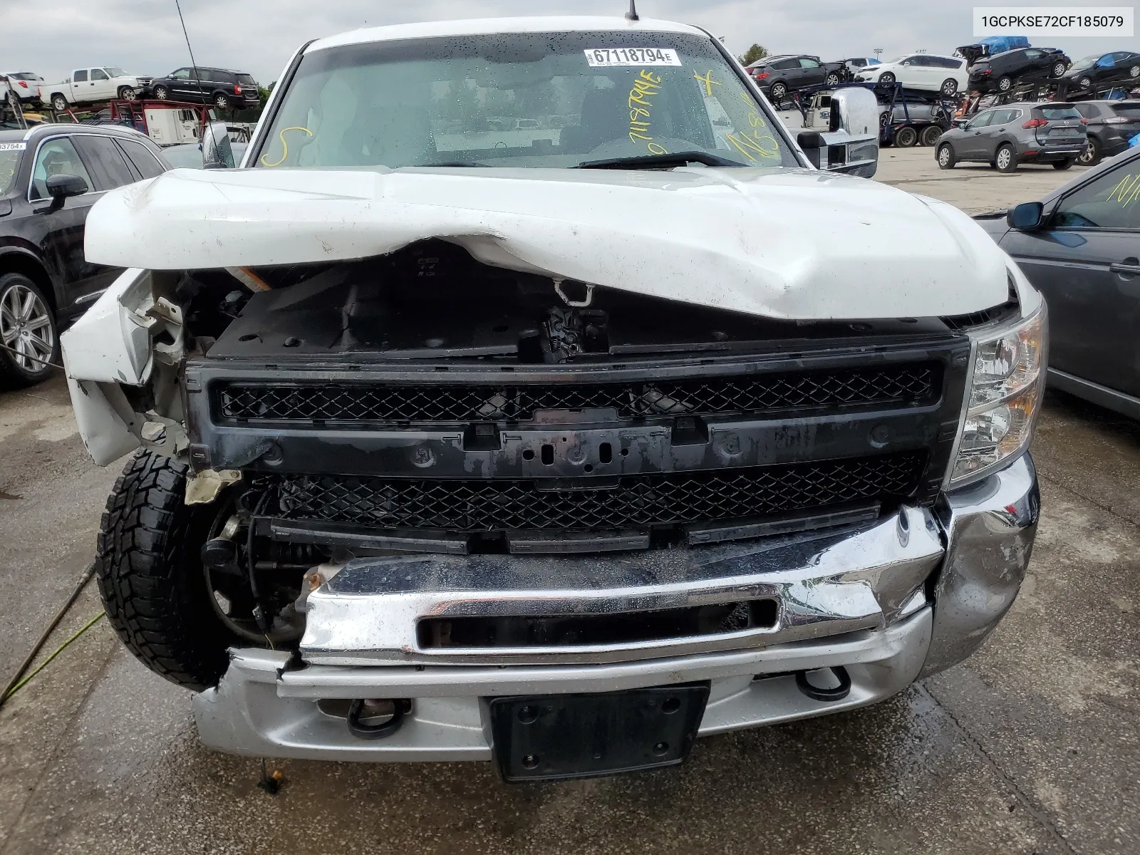 1GCPKSE72CF185079 2012 Chevrolet Silverado K1500 Lt