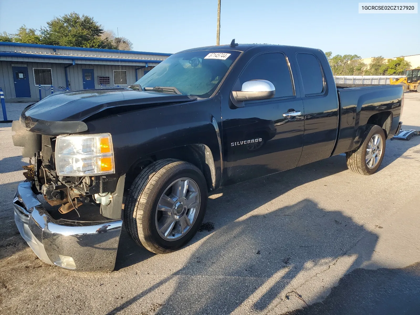 2012 Chevrolet Silverado C1500 Lt VIN: 1GCRCSE02CZ127920 Lot: 67145744